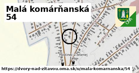 Malá komárňanská 54, Dvory nad Žitavou