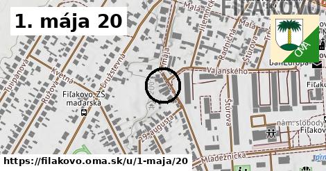 1. mája 20, Fiľakovo