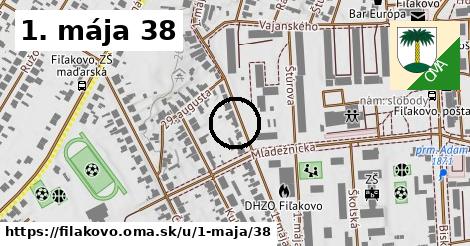 1. mája 38, Fiľakovo