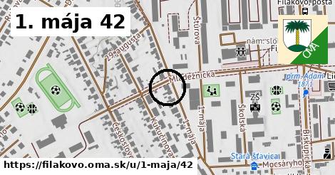 1. mája 42, Fiľakovo