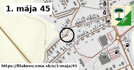 1. mája 45, Fiľakovo