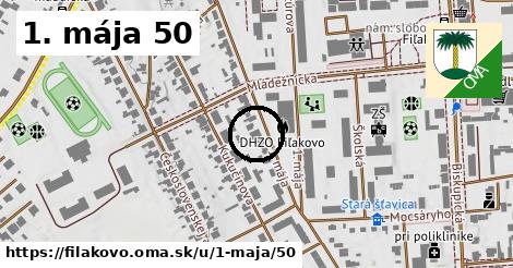 1. mája 50, Fiľakovo