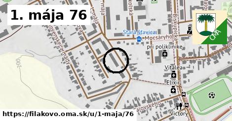 1. mája 76, Fiľakovo