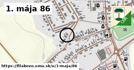 1. mája 86, Fiľakovo