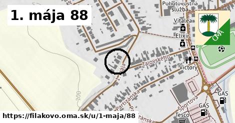1. mája 88, Fiľakovo