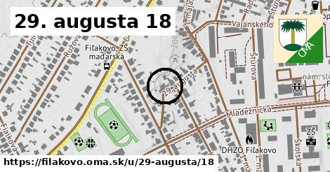 29. augusta 18, Fiľakovo