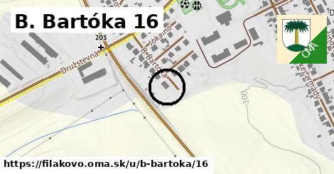 B. Bartóka 16, Fiľakovo