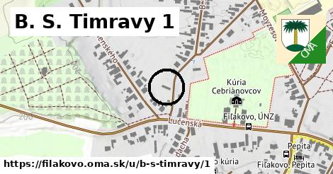 B. S. Timravy 1, Fiľakovo