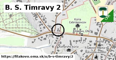 B. S. Timravy 2, Fiľakovo