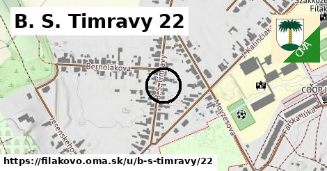 B. S. Timravy 22, Fiľakovo