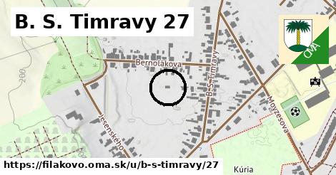 B. S. Timravy 27, Fiľakovo