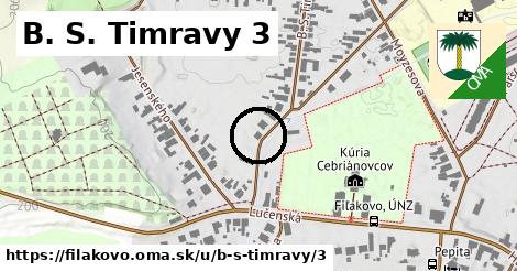 B. S. Timravy 3, Fiľakovo