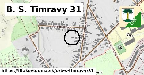 B. S. Timravy 31, Fiľakovo