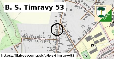 B. S. Timravy 53, Fiľakovo