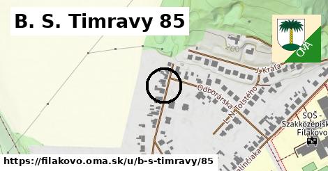B. S. Timravy 85, Fiľakovo