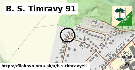 B. S. Timravy 91, Fiľakovo