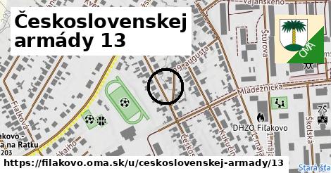 Československej armády 13, Fiľakovo