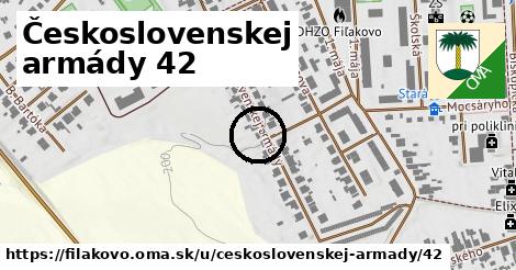 Československej armády 42, Fiľakovo