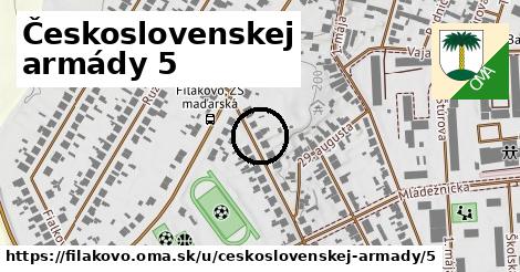 Československej armády 5, Fiľakovo