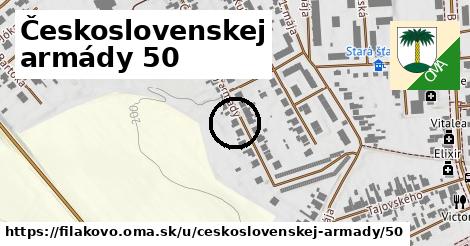 Československej armády 50, Fiľakovo