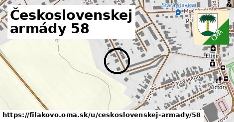 Československej armády 58, Fiľakovo