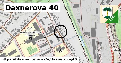 Daxnerova 40, Fiľakovo