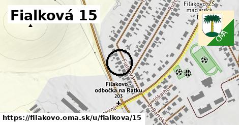 Fialková 15, Fiľakovo