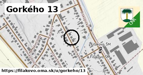 Gorkého 13, Fiľakovo