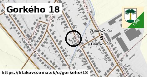 Gorkého 18, Fiľakovo