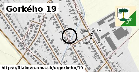 Gorkého 19, Fiľakovo