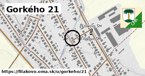 Gorkého 21, Fiľakovo