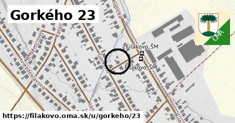 Gorkého 23, Fiľakovo