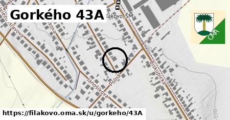 Gorkého 43A, Fiľakovo