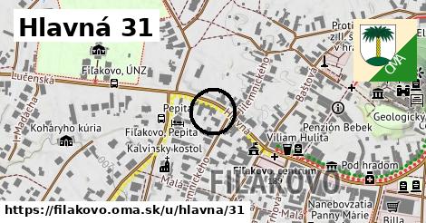 Hlavná 31, Fiľakovo