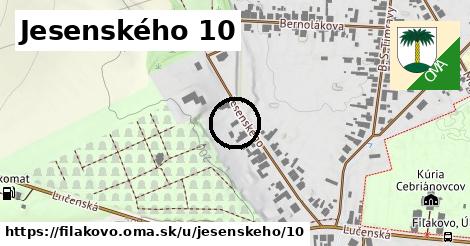 Jesenského 10, Fiľakovo