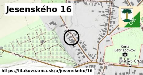 Jesenského 16, Fiľakovo