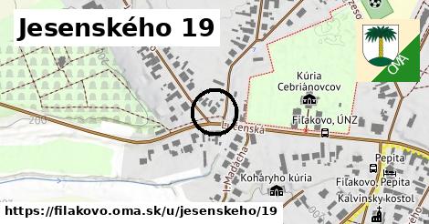 Jesenského 19, Fiľakovo