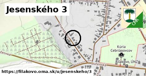 Jesenského 3, Fiľakovo