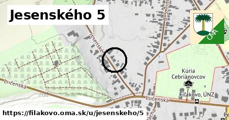 Jesenského 5, Fiľakovo