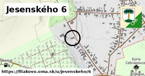 Jesenského 6, Fiľakovo