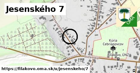 Jesenského 7, Fiľakovo