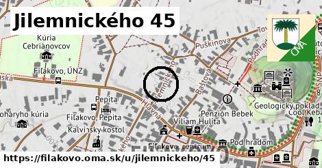 Jilemnického 45, Fiľakovo