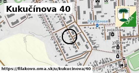 Kukučínova 40, Fiľakovo