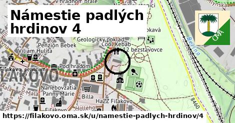 Námestie padlých hrdinov 4, Fiľakovo