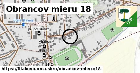 Obrancov mieru 18, Fiľakovo