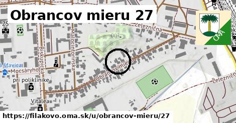 Obrancov mieru 27, Fiľakovo