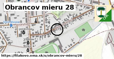 Obrancov mieru 28, Fiľakovo