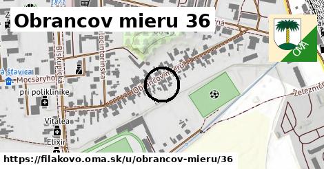 Obrancov mieru 36, Fiľakovo