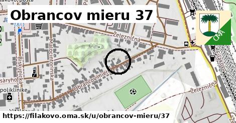 Obrancov mieru 37, Fiľakovo