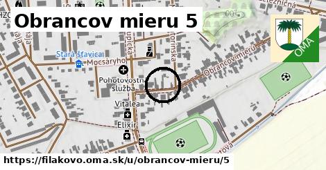 Obrancov mieru 5, Fiľakovo